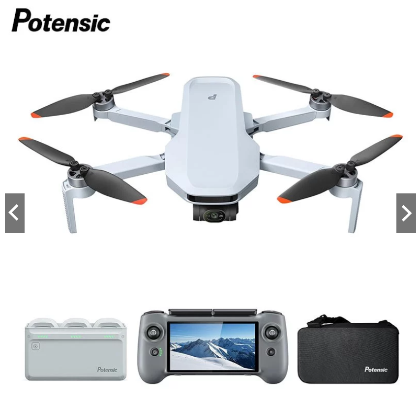 Potensic ATOM 2 Camera Drone With RC PTD 1