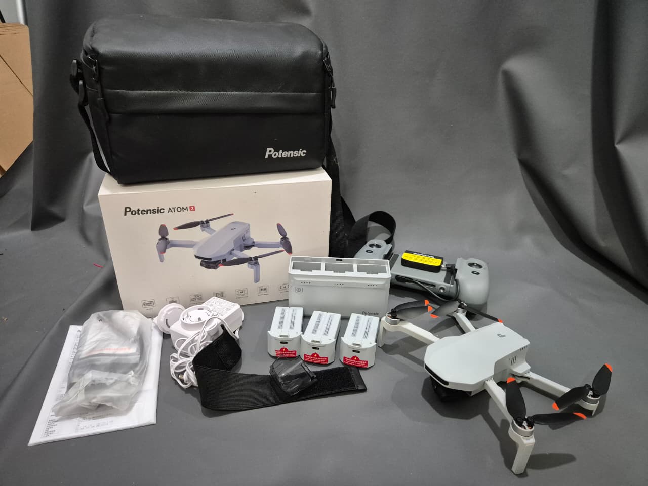 Potensic Atom 2 Combo 3 Bateray - Foto 1