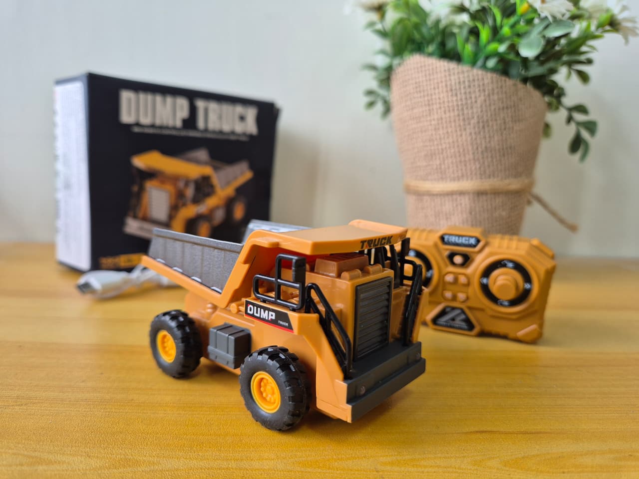 RC Dump Truck 1:64 Alloy Remote Control Mining - Foto 5