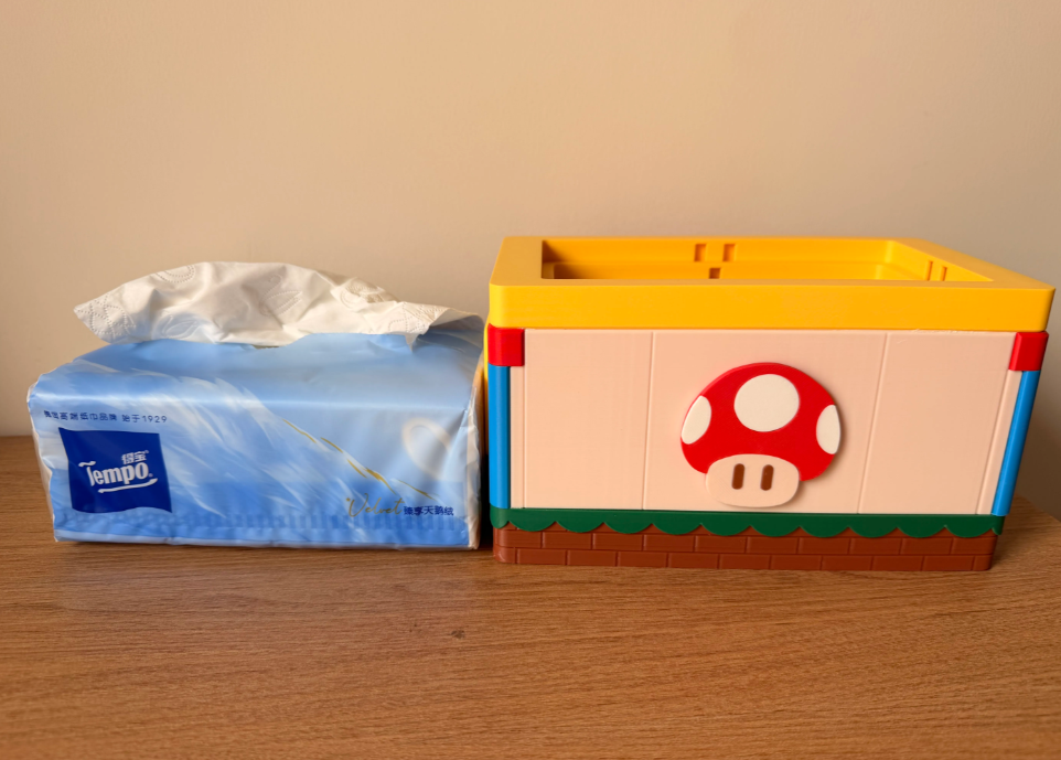 Tempat Tisu Mario Box v2 - Foto 2