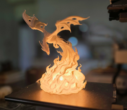 Dragon Emerge Lamp - SINGLE COLOR - Foto 2
